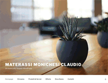 Tablet Screenshot of monichesiclaudio.it